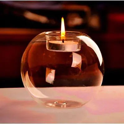 CrystalGlow Candle Holders