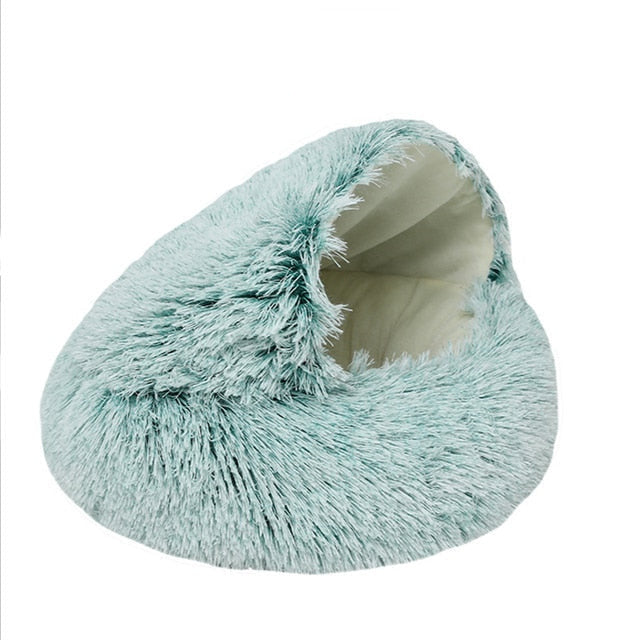 Plush Self-Warming Pet Bed