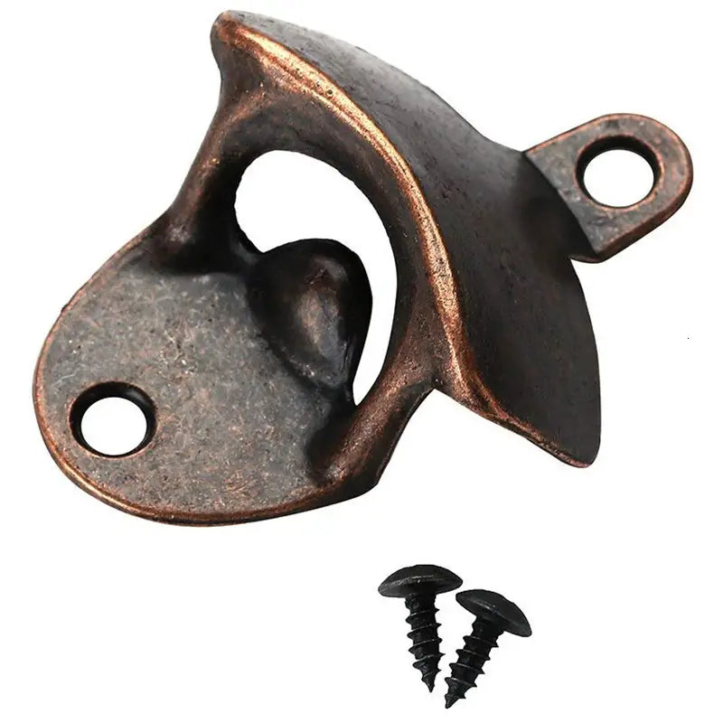 Wall-Mounted Bottle Openers – Set of 10