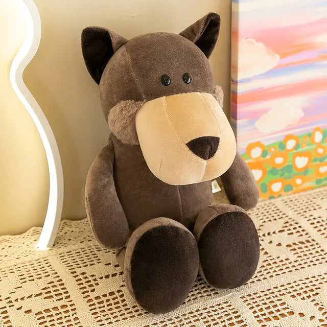 Kuscheliges Wolfsjunges-Plüschtier