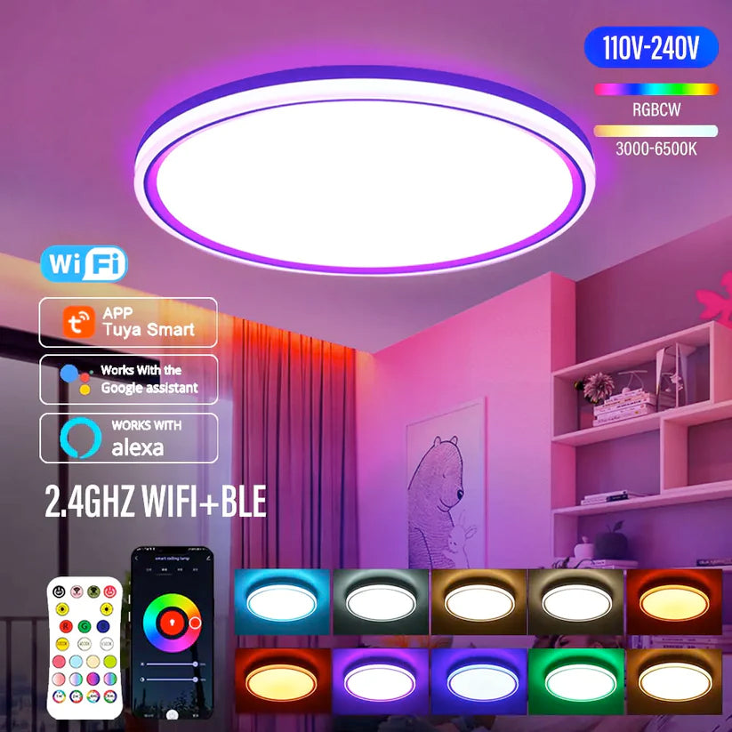 ColorShift Slim Ceiling Light
