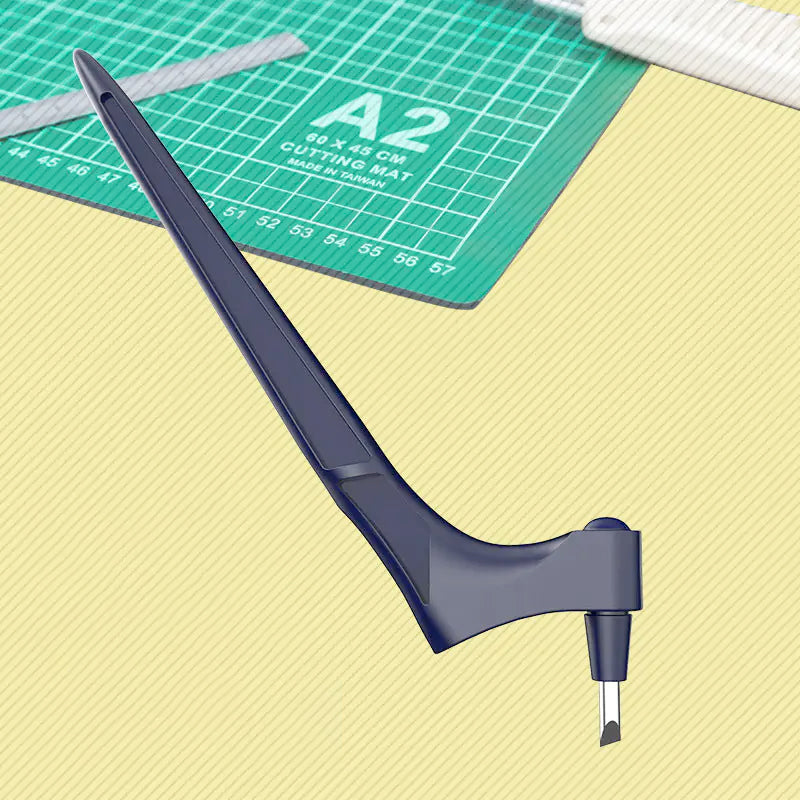 SwivelSlice 360-Degree Rotating Craft Cutting Tool