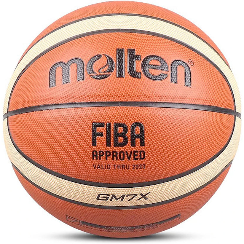 FIBA Approved Molten Basketball Size 7 PU Leather