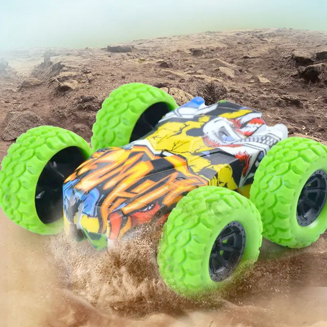 Fun flip inertial 4wd Double-Side Vehicle