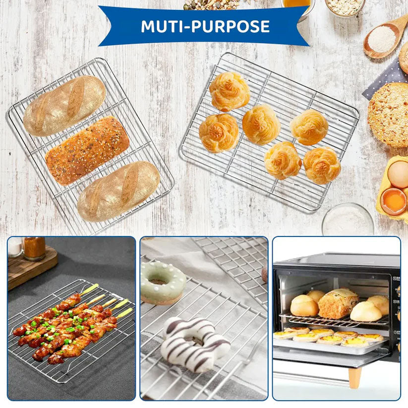 Chef’s Choice Non-Stick Baking & Cooling Racks, Set of 2