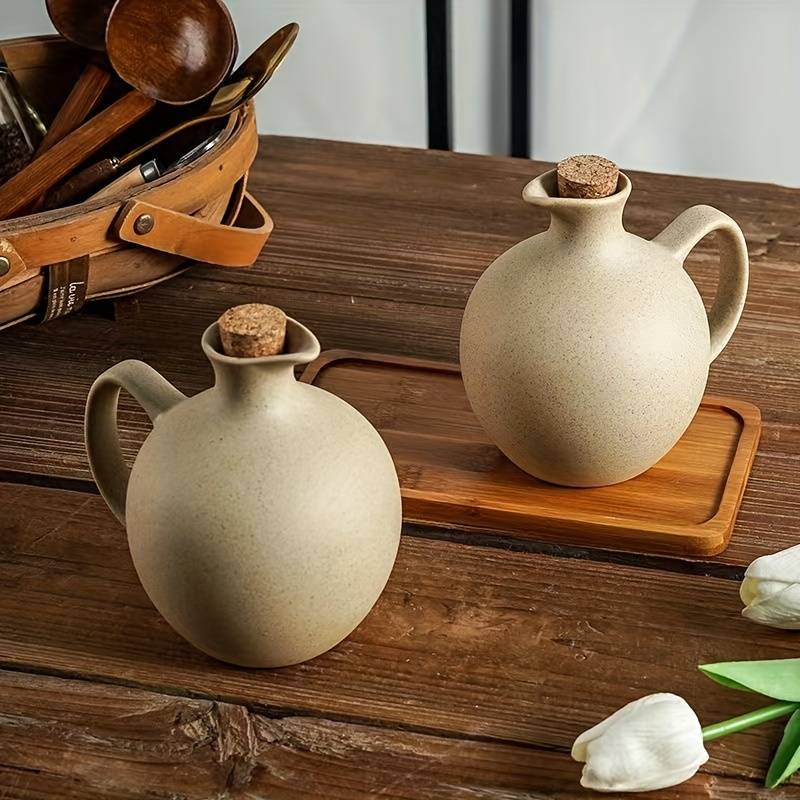 Gourmet Oil & Vinegar Jugs, Set of 2