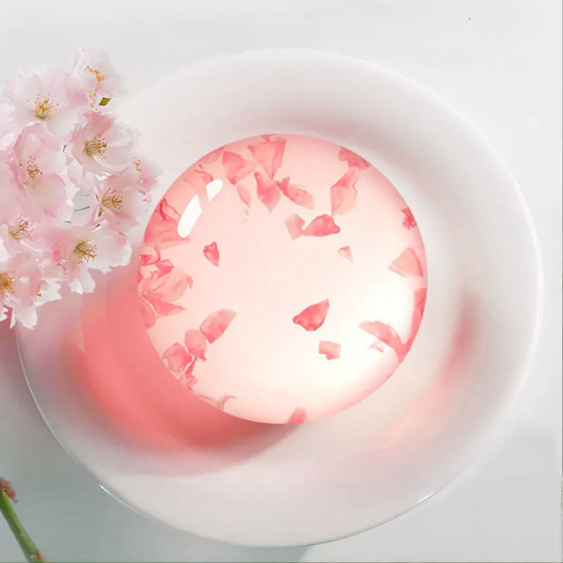 本物のアジアの桜の花びら石鹸