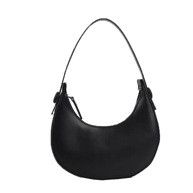 Wayfarer Faux Leather Hobo Shoulder Bag