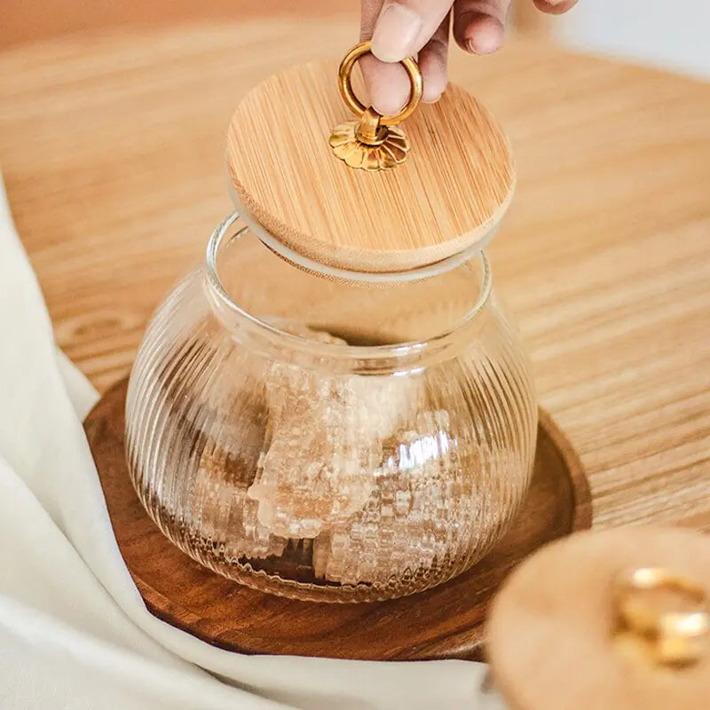 High-Quality Borosilicate Glass Jar