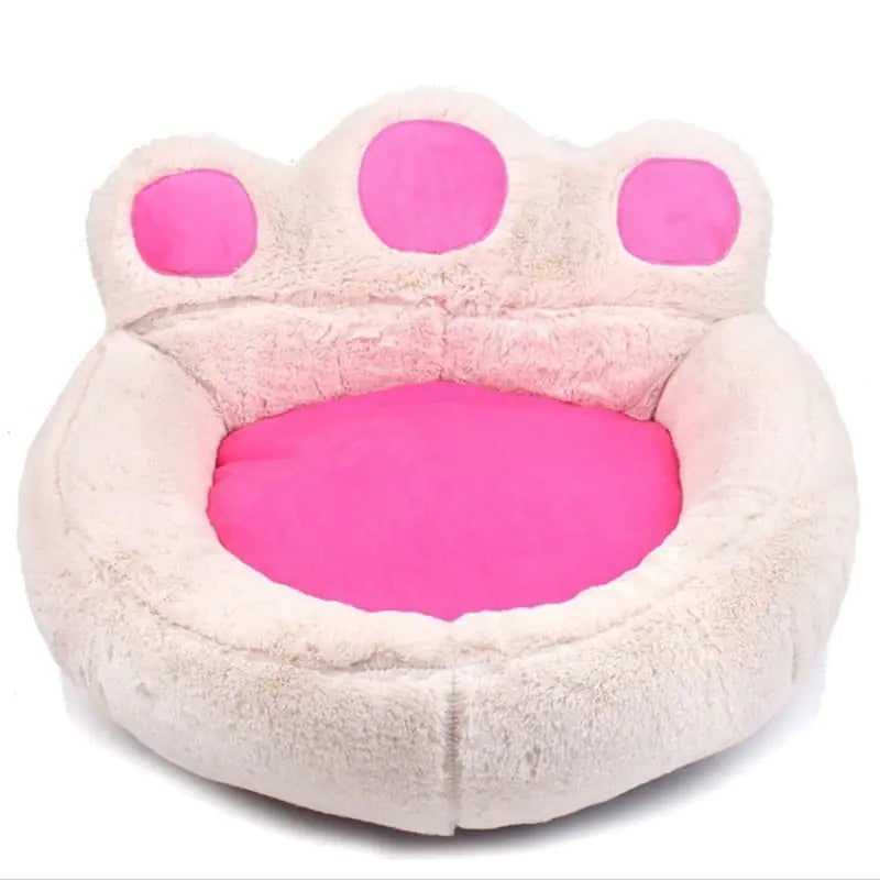 DreamyPaws Washable Paw Shaped Pet Bed