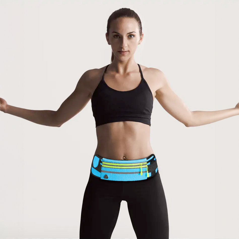 ActiveLife Double Zipper Runner's Waist Pack