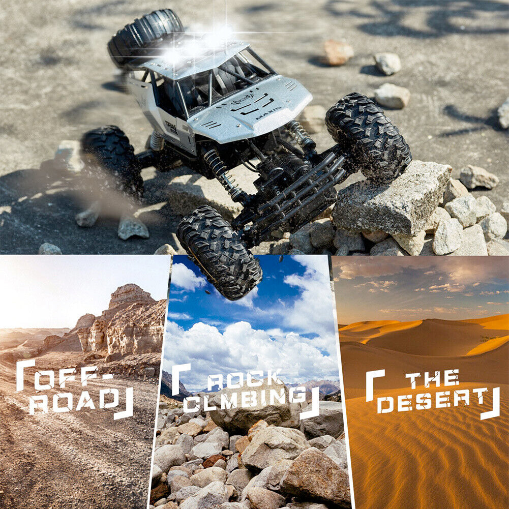 Rock Crawler 4x4 Radio-Controlled Monster Truck