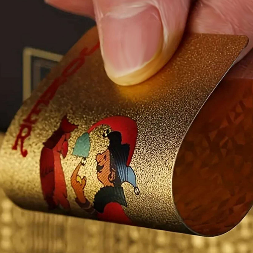 Gold Leaf Playing Cards