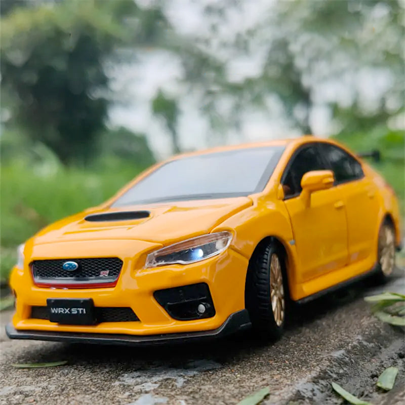Subaru WRX STI Alloy Model Sports Car