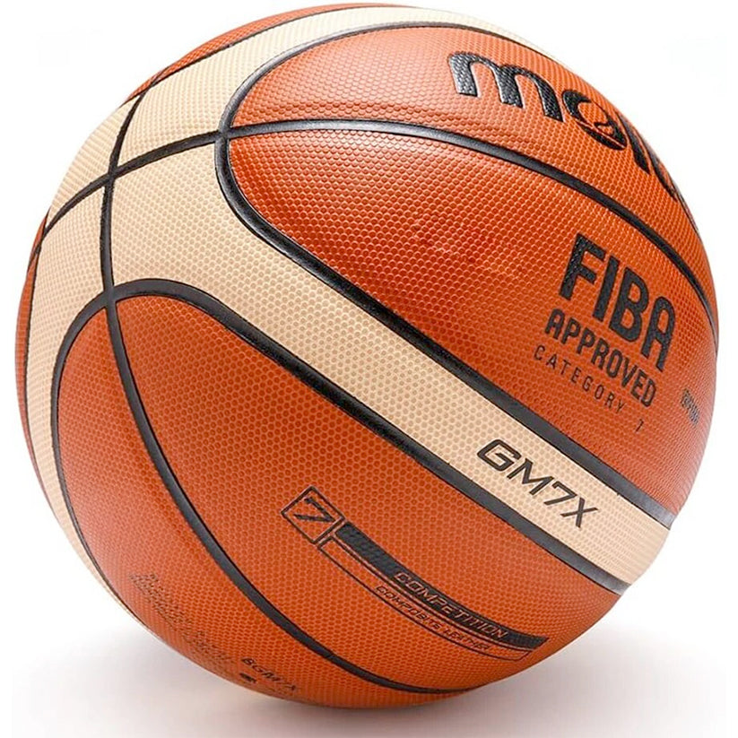 FIBA Approved Molten Basketball Size 7 PU Leather