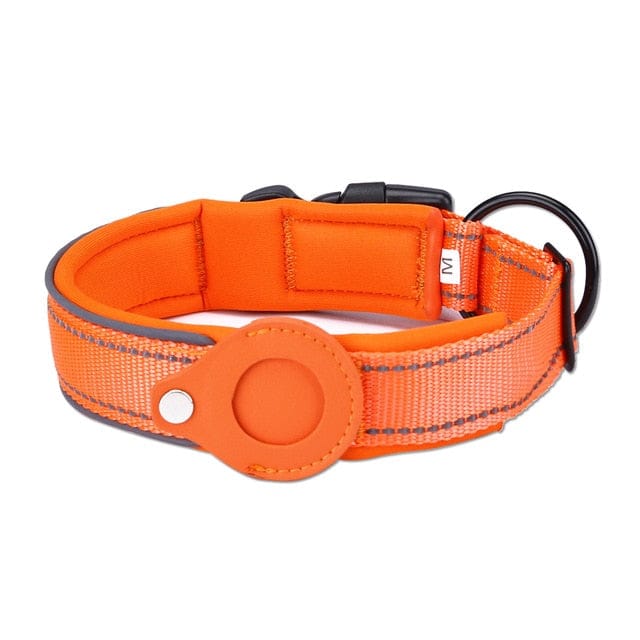 Padded Airtag Dog Collar