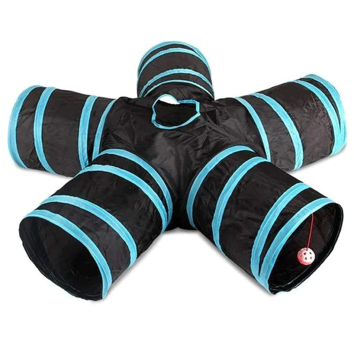 KittyCave Collapsible Cat Tunnel
