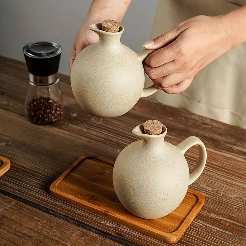 Gourmet Oil & Vinegar Jugs, Set of 2