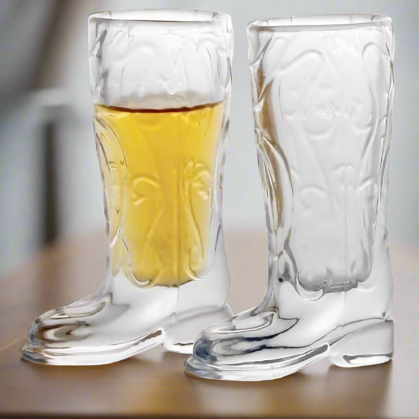 Frontier Spirit Cowboy Boot Shot Glass