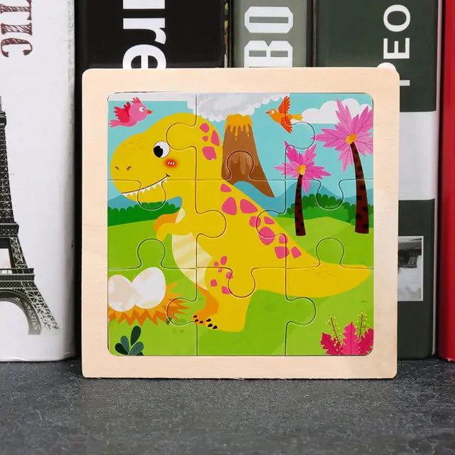 PuzzlePlay チャンキー木製パズル