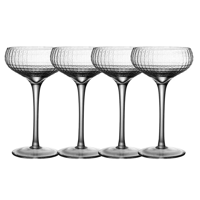 Elegance Classic Coupe Cocktail Glasses, Set of 4