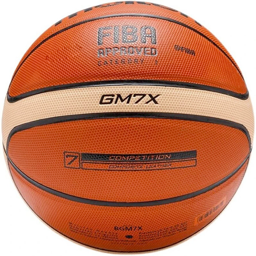 FIBA Approved Molten Basketball Size 7 PU Leather