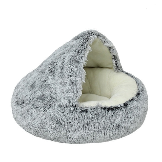 Plush Self-Warming Pet Bed