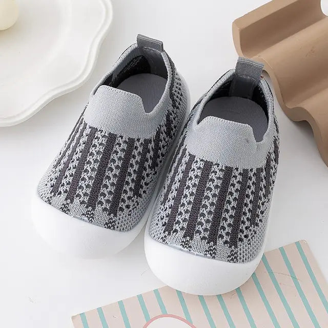 BreezeFlex Striped Toddler Sneakers