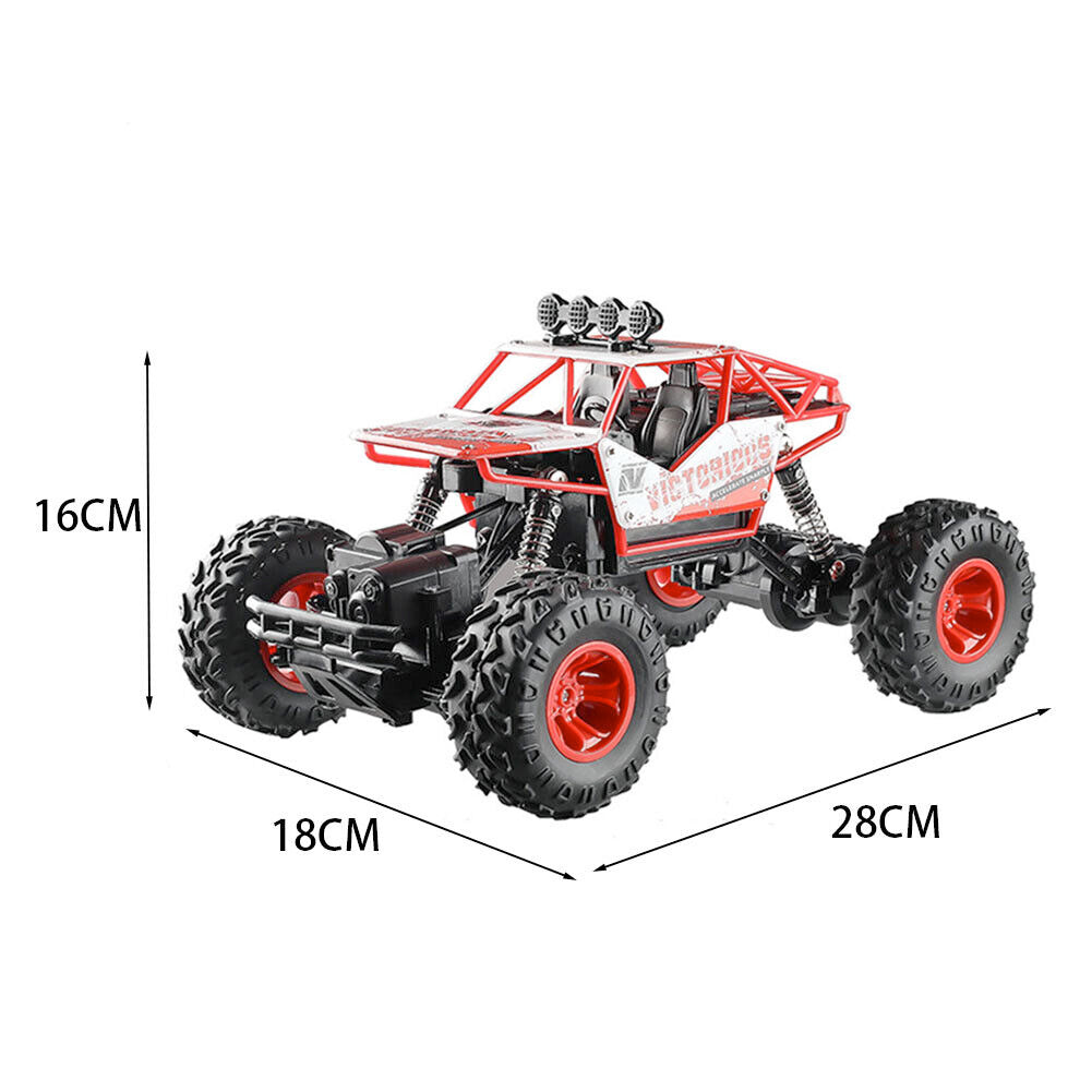 Rock Crawler 4x4 Radio-Controlled Monster Truck