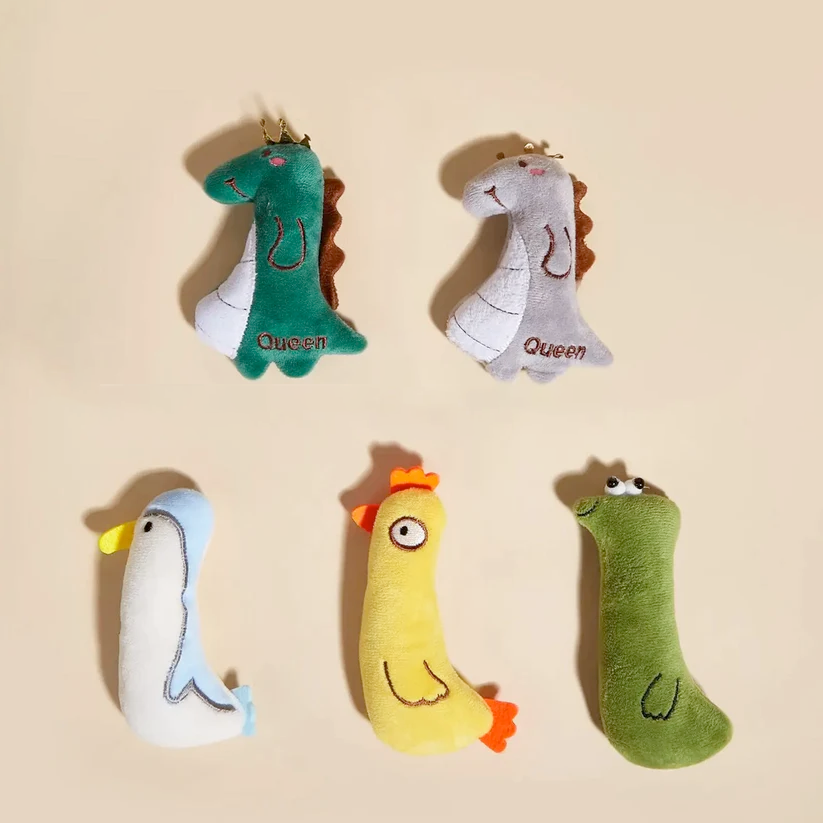 ChewBuddy Plush Bite Resistant Cat Chew Toys