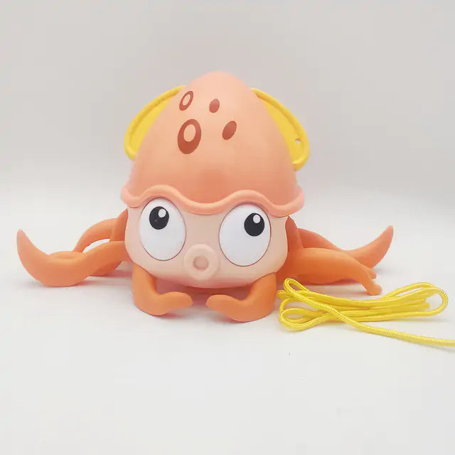 SquiggleSplash Baby Octopus Bath Toy