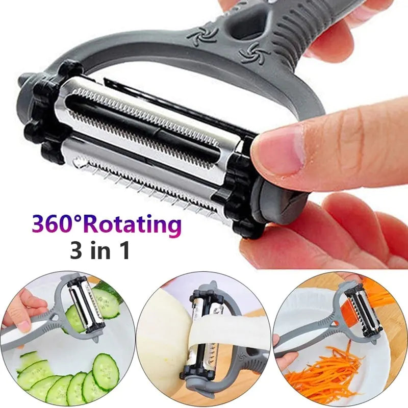 3-in-1 MultiBlade Peeler