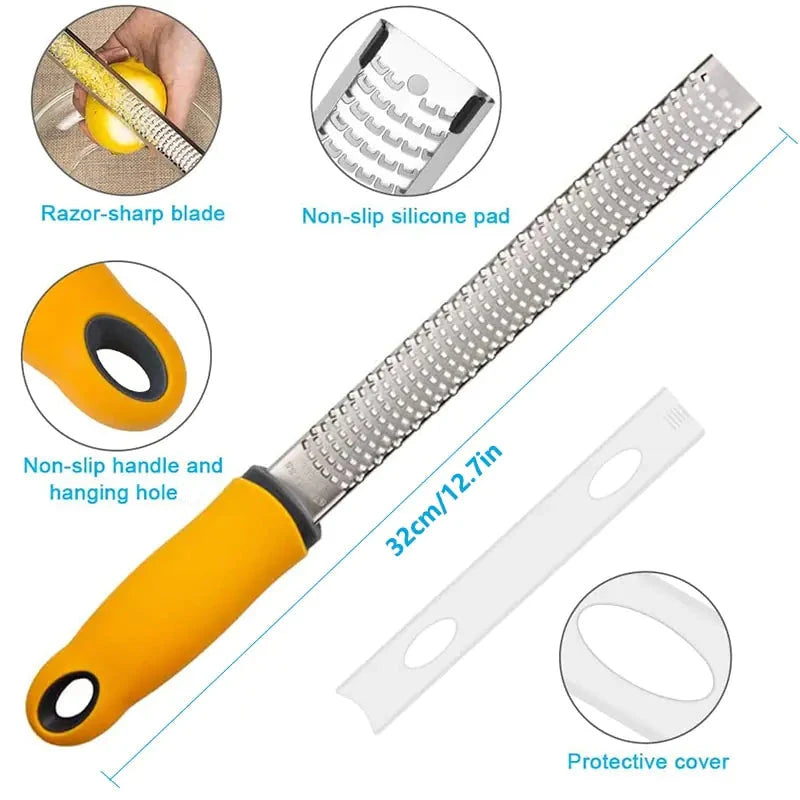 Gourmet Stainless Steel Zester / Grater