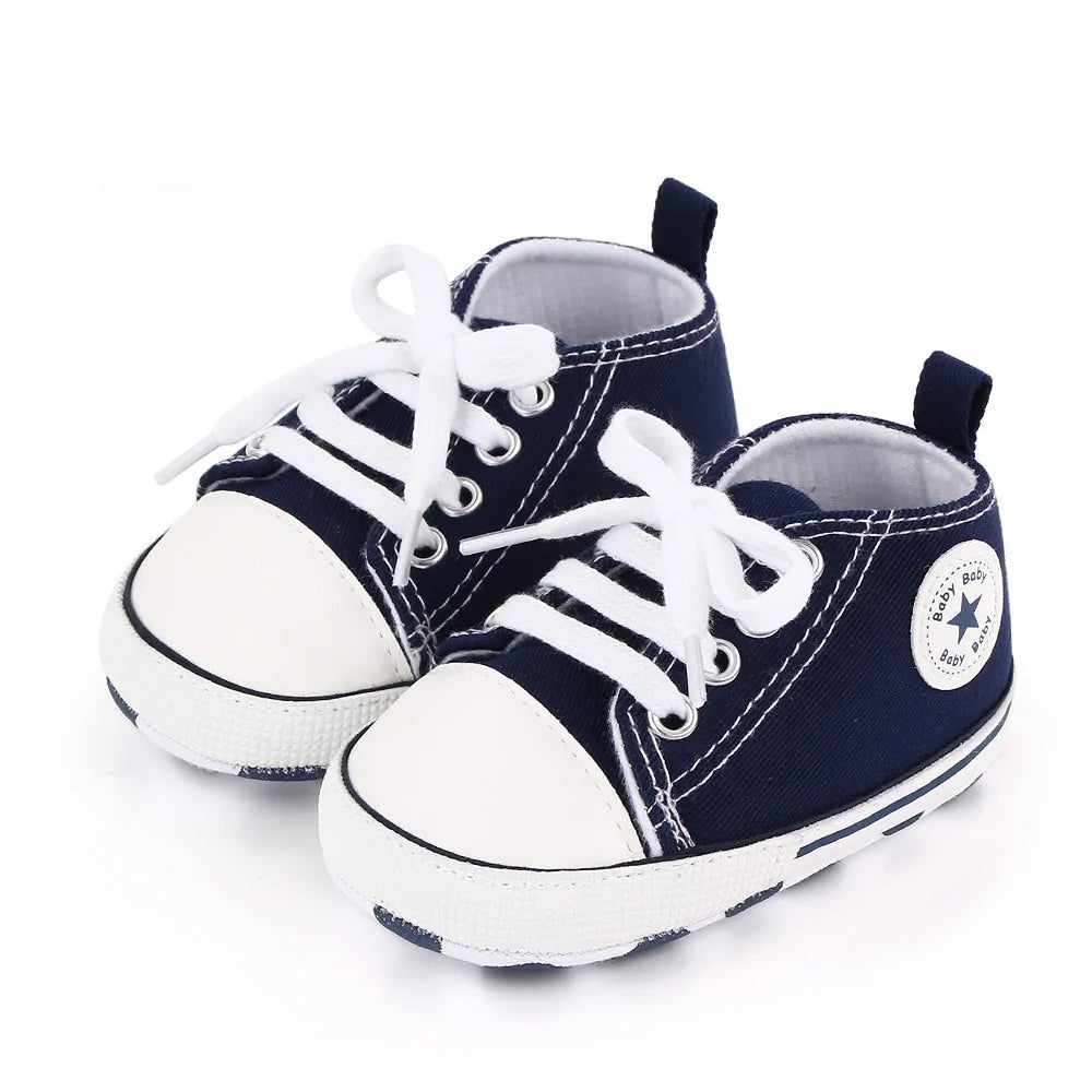 Little Explorer High Top Canvas Shoes