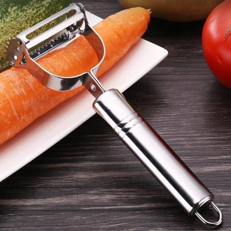 2-in-1 Stainless Steel Vegetable Peeler