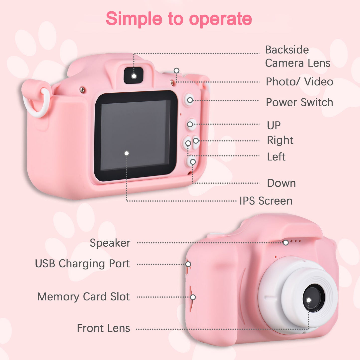 KittySnap Mini Camera