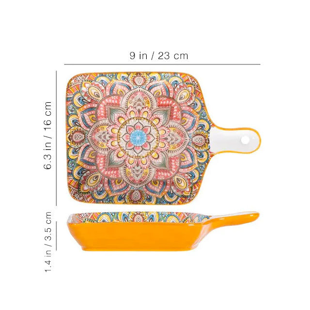 Bohemian Elegance Ceramic Tableware