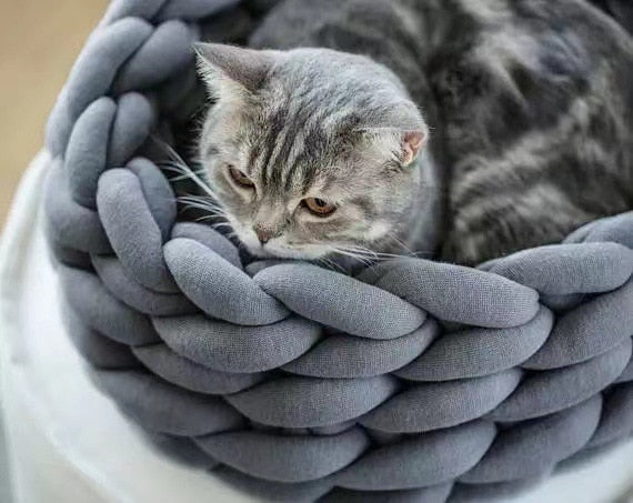 Soft and Cosy Cotton Pet Bed