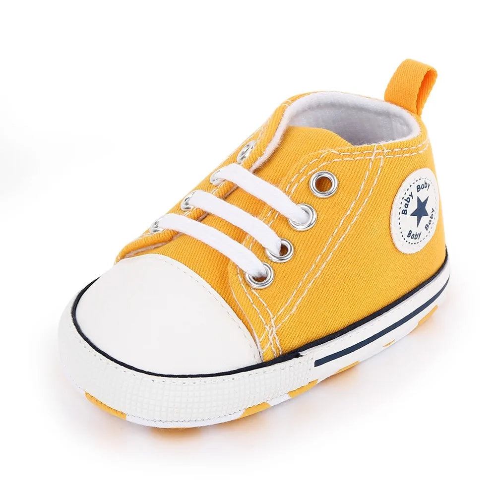 Little Explorer High Top Canvas Shoes