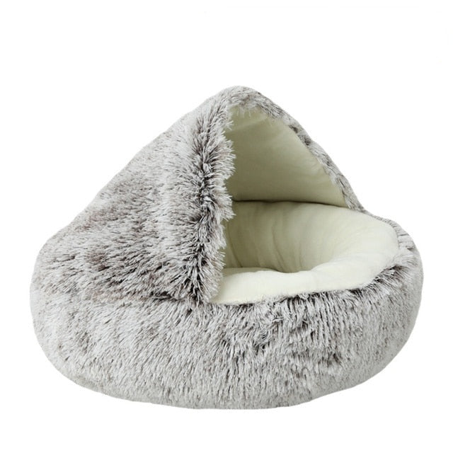 Plush Self-Warming Pet Bed