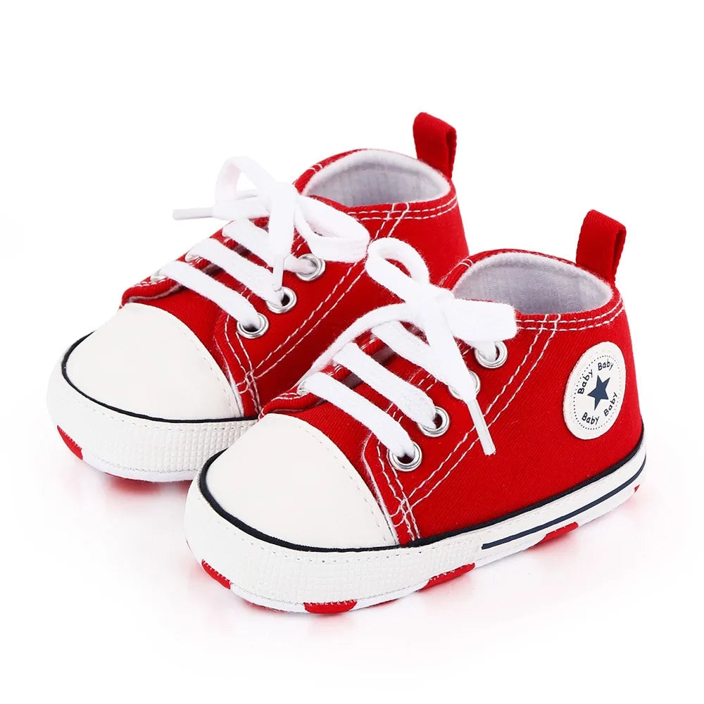 Little Explorer High Top Canvas Shoes