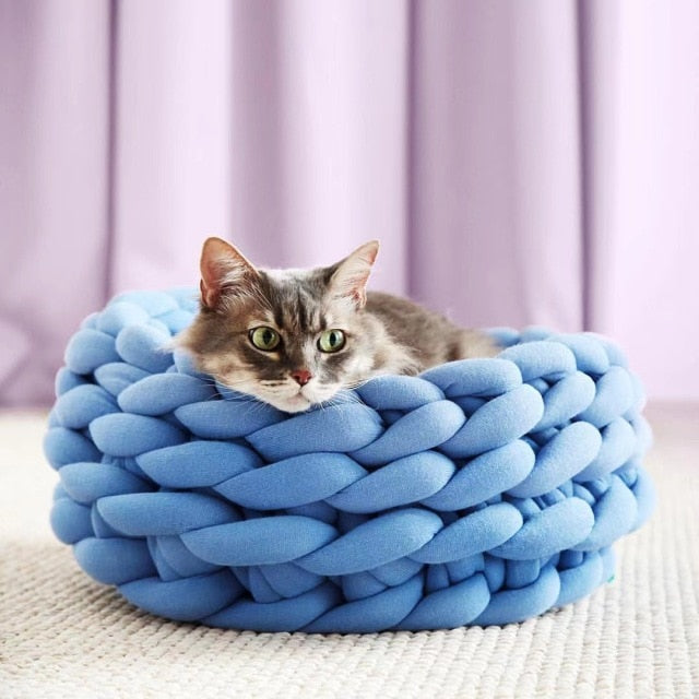Soft and Cosy Cotton Pet Bed