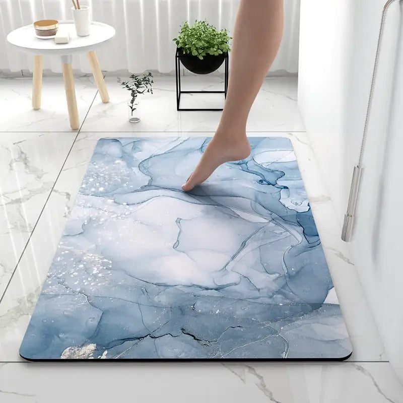 Marbleluxe Non-slip Quick-Dry Rubber Bath Mat