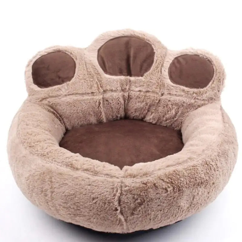 DreamyPaws Washable Paw Shaped Pet Bed