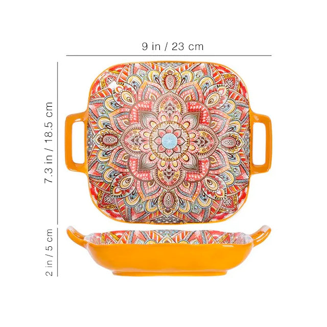 Bohemian Elegance Ceramic Tableware