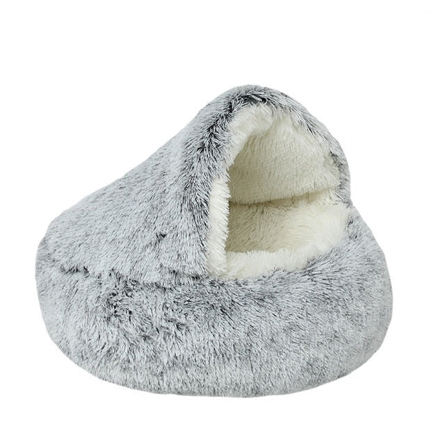 Plush Self-Warming Pet Bed