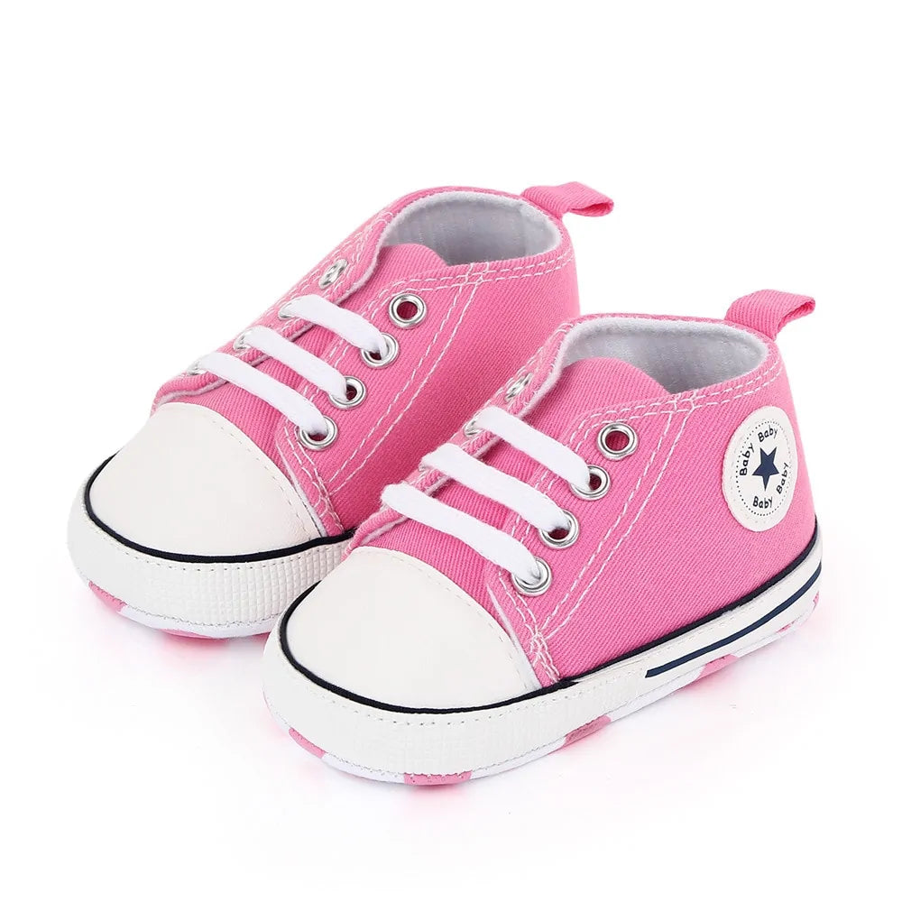 Little Explorer High Top Canvas Shoes