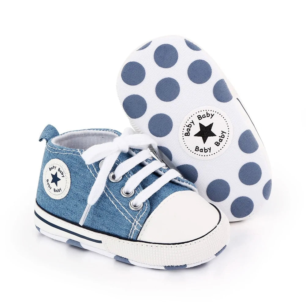 Little Explorer High Top Canvas Shoes