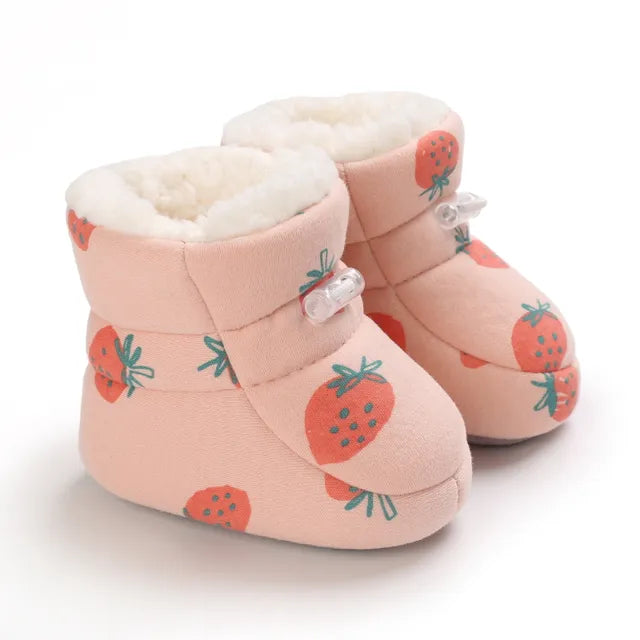 Cozy Toes Baby Booties, Assorted Prints