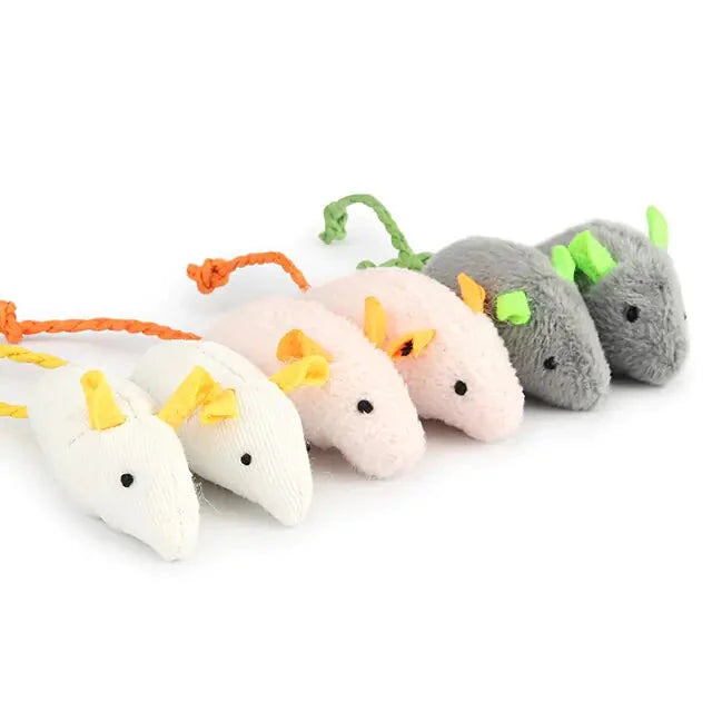 MouseParade Catnip Infused Cat Chew Toys